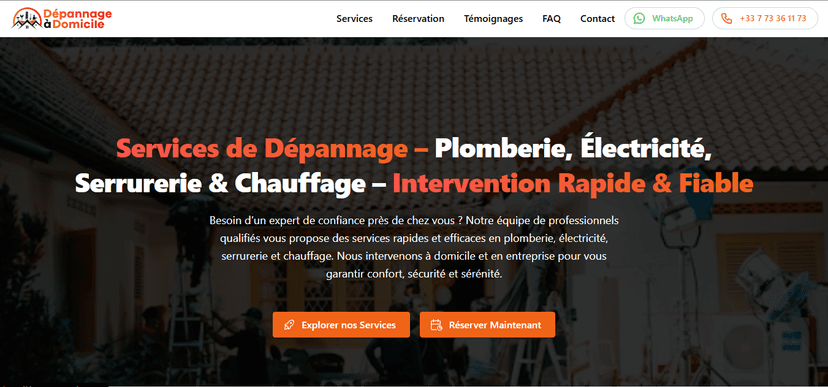 Dépannage Services preview